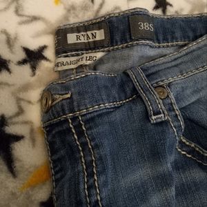 Men's BKE Ryan Straight Leg 38S Short Jeans